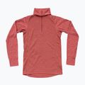 Felpa termica donna Devold Duo Active Merino 205 Zip Neck marsala 5