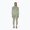 Felpa termica donna Devold Adventure Merino 190 High Neck fog 2