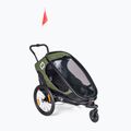 Rimorchio per bicicletta Hamax Outback One verde/nero