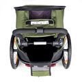 Rimorchio per bicicletta Hamax Outback One verde/nero 4