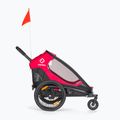 Rimorchio per biciclette Hamax Outback One rosso/nero 2