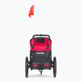 Rimorchio per biciclette Hamax Outback One rosso/nero 3