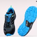 Scarponi da trekking Salewa Wildfire ombre blue/fluo green per bambini 9