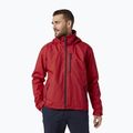 Giacca da vela da uomo Helly Hansen Crew Hooded rosso