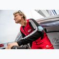 Tuta da vela donna Helly Hansen Aegir Race Salopette alert rosso 5