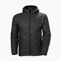 Giacca ibrida Helly Hansen Lifaloft Insulator da uomo con cappuccio nero opaco 5