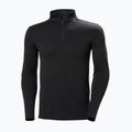 Felpa termica uomo Helly Hansen Lifa Merino Midweight 1/2 Zip black