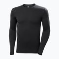 Helly Hansen Lifa Merino Midweight Crew termico a maniche lunghe da uomo nero