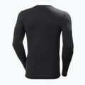 Helly Hansen Lifa Merino Midweight Crew termico a maniche lunghe da uomo nero 2