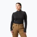 Felpa termica donna Helly Hansen Lifa Merino Midweight 1/2 Zip black