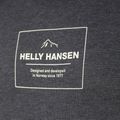 Felpa con cappuccio Helly Hansen F2F in cotone organico da uomo ebano melange 3