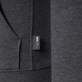Felpa con cappuccio Helly Hansen F2F in cotone organico da uomo ebano melange 4