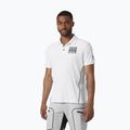 Camicia da trekking da uomo Helly Hansen Hp Racing Polo bianco