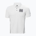 Camicia da trekking da uomo Helly Hansen Hp Racing Polo bianco 5