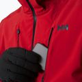 Giacca da sci da uomo Helly Hansen Alpha 3.0 rosso 4