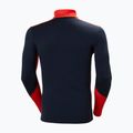 Uomo Helly Hansen Lifa Merino Midweight 1/2 Zip termica a maniche lunghe navy 6