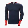 Helly Hansen Lifa Merino Midweight Crew termico a maniche lunghe da uomo navy 5