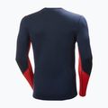 Helly Hansen Lifa Merino Midweight Crew termico a maniche lunghe da uomo navy 6