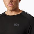 Uomo Helly Hansen Lifa Active Stripe Crew termico a maniche lunghe nero 3