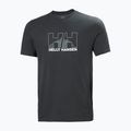 Camicia da trekking Helly Hansen Nord Graphic ebano da uomo 5