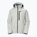 Giacca da vela donna Helly Hansen Hp Racing Lifaloft con cappuccio grigio scuro 7