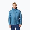 Uomo Helly Hansen Verglas Piumino isolante con cappuccio blu nebbia