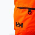 Pantaloni da sci Helly Hansen Sogn Cargo da uomo, arancione neon 3