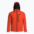 Giacca da vela da uomo Helly Hansen Hp Racing Lifaloft Hooded patrol arancione 5