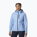 Giacca da vela da donna Helly Hansen Crew Hooded Midlayer blu brillante