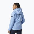 Giacca da vela da donna Helly Hansen Crew Hooded Midlayer blu brillante 2