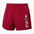 Pantaloncini da bagno Helly Hansen Cascais Trunk da uomo, rosso