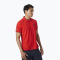 Polo Helly Hansen Ocean da uomo, allarme rosso