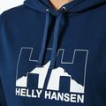 Felpa trekking donna Helly Hansen Nord Graphic Pullover Hoodie oceano 4