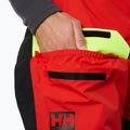 Pantaloni da vela da uomo Helly Hansen Aegir Race Salopette 2.0 alert rosso 5