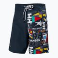 Pantaloncini da bagno Helly Hansen da uomo Newport navy burgee aop