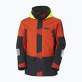 Giacca da vela Helly Hansen Newport Coastal patrol arancione da uomo 7
