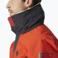 Giacca da vela Helly Hansen Newport Coastal patrol arancione da uomo 6