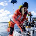 Helly Hansen pantaloni da vela donna Newport Coastal Bib pesca eco 8