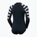 Muta da donna Helly Hansen Waterwear a manica lunga per la primavera, a strisce blu. 2