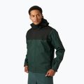 Giacca da pioggia Helly Hansen Sirdal Protection da uomo in abete rosso scuro