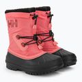 Helly Hansen JK Varanger Stivali da neve isolati per bambini rosa tramonto 4