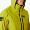 Giacca da vela da uomo Helly Hansen Hp Racing Lifaloft Hooded muschio brillante 3