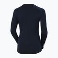 Maglia termica da donna Helly Hansen Lifa Merino Midweight Graphic Crew navy star pixel 10