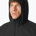 Piumino Helly Hansen Verglas da uomo con cappuccio isolante nero 3