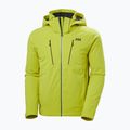 Giacca da sci da uomo Helly Hansen Alpha 4.0 muschio brillante 8