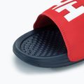 Helly Hansen H/H Slides da uomo infradito blu/rosso allerta 7