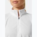 Felpa da vela da donna Helly Hansen Inshore 1/2 Zip bianco 3