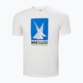 Maglietta Helly Hansen HP Race Graphic da uomo, bianco 5