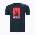 T-shirt Helly Hansen HP Race Uomo Graphic navy 5