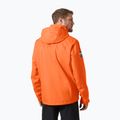 Giacca da vela da uomo Helly Hansen Crew Hooded 2.0 flame 2